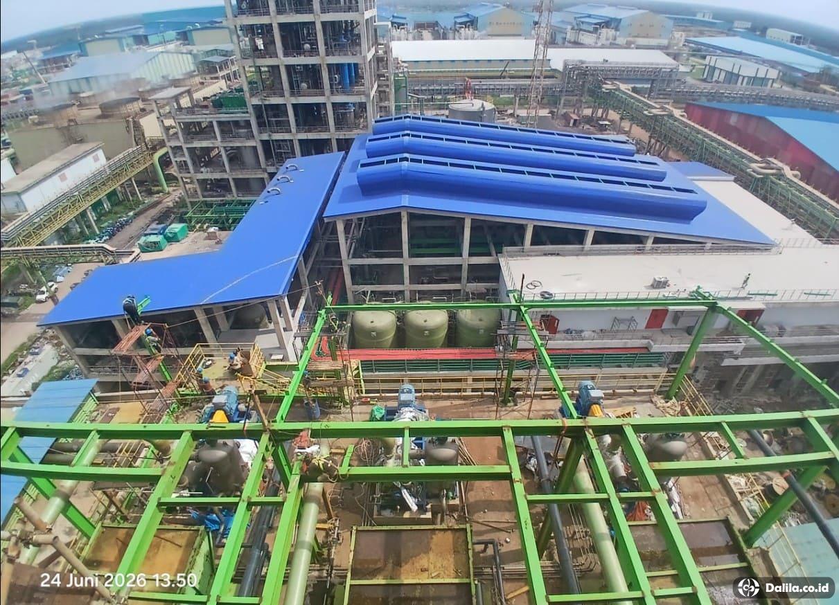 Project di PT. Pulm and Paper OKI, Palembang 2026